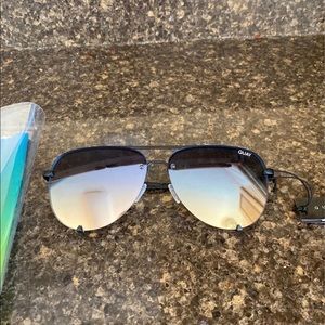 Quay Australia High Key Aviators Oversized
